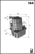 LUCAS FILTERS lfdf146 -  Топливный фильтр